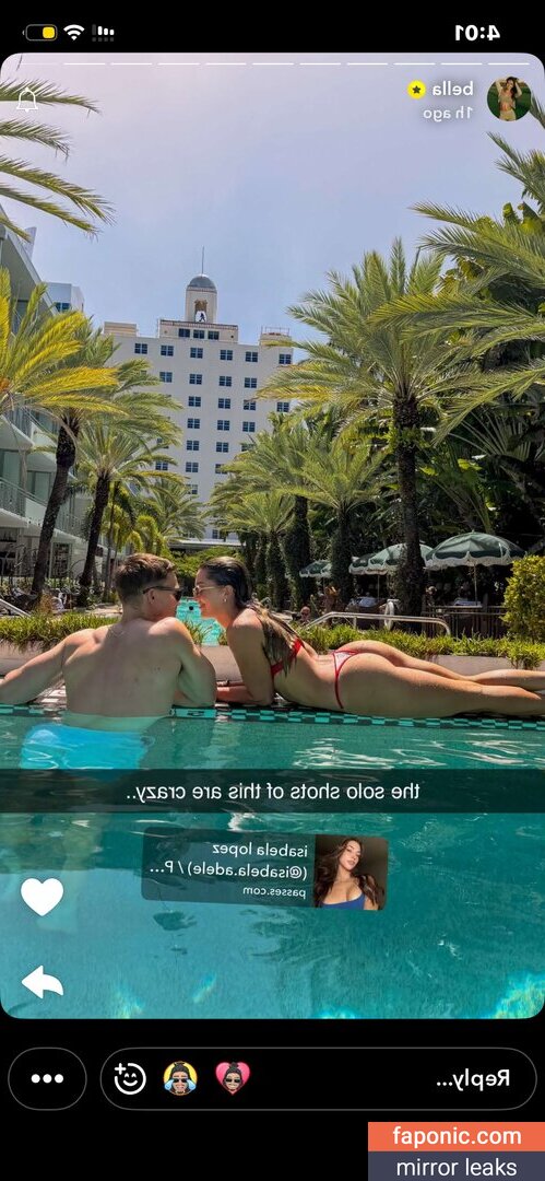 Isabela Lopez Nudi Trapelati OnlyFans Foto #1
